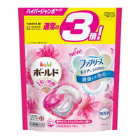 P&G Bold Hyper  4D Laundry Detergent 4-in-1 Carbonated Gel Capsules Premium Blossom 33pcs (Pink)