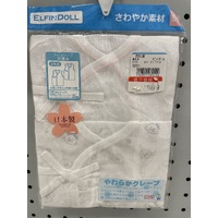 Elfindoll Japan Style Underwear 100% Cotton for Newborn Baby 2 Pack- 日本製新生儿蝴蝶衣