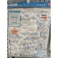 Elfindoll Japan Style Underwear 100% Cotton for Newborn Baby 5 Pack- 日本製内衣