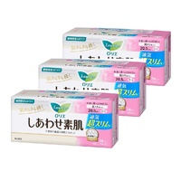 Kao Laurier F Series Ultra Thin Day Pads With Wings 20.5cm 3Packs  (24pcs x 3)
