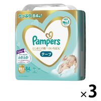 Pampers Premium Nappies Jumbo Pack Newborn 1Carton 264pcs (NB88x3) Up to 5KG 最高級の素材