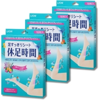 LION Relax Foot Patches 3Packs 54 sheets (18x3)