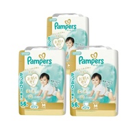 Pampers Premium Nappy Pants Size M 3Packs 168pcs (M56x3) 5-10kg 