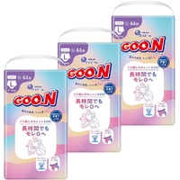 Goo.N Superior Leak Protection Nappy Pants Size L 1Carton 132pcs (L44x3) 9-14KG NEW VERSION 