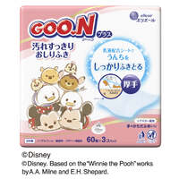 Goo.N Plus Premium Thick Baby Wipes 3Packs 180pcs (60x3)