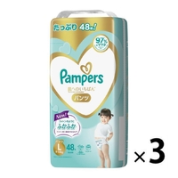 Pampers Premium Pants Jumbo Pack Size L 1Carton 144pcs (L48x3) 9-14KG- NEW VERSION