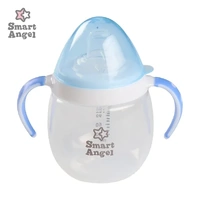 Smart Angel Baby Sip & Straw Cup 2-Way 300ml (Blue) 5 months+