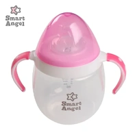 Smart Angel Baby Sip & Straw Cup 2-Way 300ml (Pink) 5 months+