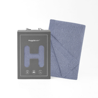 Hugsie Breathable Blanket (88x125cm) -Bue 氧化鋅抗菌透透毯【粗獷藍】