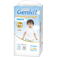 NEPIA Genki Premium Pants Size L 44PK  9-14KG