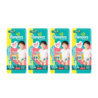 Pampers Baby Dry Pants Size XL 1Carton 184pcs (XL46x4) 12-22KG NEW VERSION 