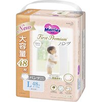 Merries First Premium Pants Giant Pack Size L 48PK (9-14KG)