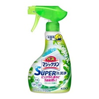Kao Bath Magiclean Foaming Spray Super Clean 350ml -Green Herb Scent 