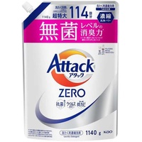 Kao Attack ZERO Laundry Detergent Liquid Refill Pack 1140g