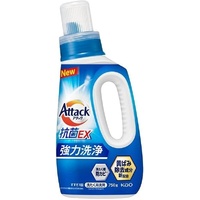 Attack Antibacterial EX & Powerful Deodorizing Laundry Detergent Liquid 750g