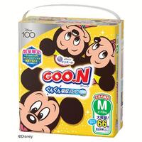 Goo.N Disney Pants Jumbo Pack Size M 66PK (6-12KG) - NEW VERSION 大王迪士尼