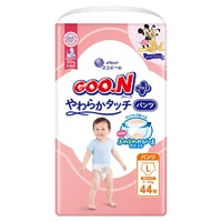 Goo.N Plus Pants for Best Comfort Size L 44PK (9-14KG) -Disney 迪士尼肌快適