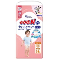 Goo.N Plus Pants for Best Comfort Size XL 38PK (12-20KG) -Disney 迪士尼肌快適