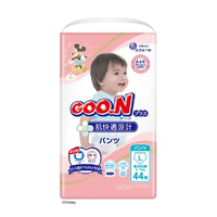 Goo.N Plus Pants for Sensitive Skin Size L 44PK (9-14KG) 大王敏感肌 拉拉裤