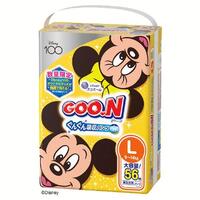 Goo.N Disney Pants Jumbo Pack Size L 56PK (9-14KG) 大王迪士尼