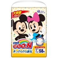 GOO.N Disney Pants Giant Pack  Size L 58PK (L56+2) 9-14KG 大王迪士尼