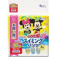 Goo.N Disney Baby Swimming Pants Size L 12PK  (9-14KG) 