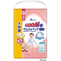 Goo.N Plus Pants for Best Comfort Size L 54PK (9-14KG) 大王敏感肌 肌快適大增量