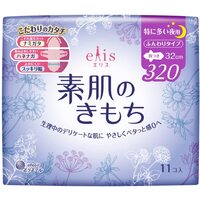 Elis Megami Slim Night Pads With Wings 32cm 11pcs