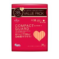 Elis Compact Guard Day Pads 25cm With Wings Value Pack 38pcs