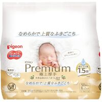Pigeon Premium Super Thick Baby Wipes 300pcs (50x6)