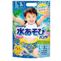 Moony Baby Swimming Pants Size L 3PK (9-14KG) - Boy