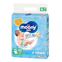 Moony Nappies Bonus Pack Newborn 82PK (Up to 5KG) - NEW VERSION 增量