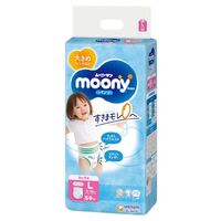 Moony Pants Bonus Pack Size L 50PK (9-14KG) -Girl 增量
