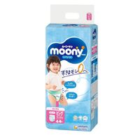 Moony Pants Bonus Pack Size XL 44PK (12-22KG) -Girl 增量