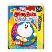 Mamypoko Pants Giant Pack Size L 64PK  (9-15KG) Doraemon 妈咪宝贝拉拉裤 - Clearance of 2024 Spring Version