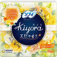 UNICHARM Sofy Kiyora Panty Liners (Ylang Ylang & Citrus) 72pcs