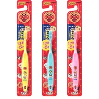 Lion Anpanman Kid’s Soft Toothbrush 1Pack for Kids 1.5-5Years