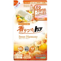 Lion Top Sweet Harmony Laundry Detergent Liquid with Fabric Softener 500g Refill - Aromatic & Sweet 