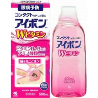 Kobayashi Eye Wash W Vitamin 500ml (Protect Cornea)- Red