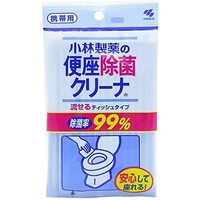 Kobayashi Toilet Seat Cleaning Wipes Anti-Bacterial Sterilization Flushable 10 Sheets 可冲洗湿纸巾 (湿厕纸)
