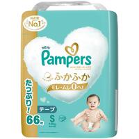 Pampers Premium Nappies Size S 66PK (4-8kg) - NEWEST VERSION 最新版