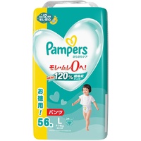 Pampers Baby Dry Nappy Pants Giant Pack Size L 56PK. (L54+2) 9-14KG 