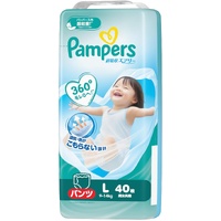 Pampers Breathable Plus  Nappy Pants Size L 40 Pack (9-14kg)  NEW VERSION