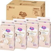 Merries First Premium Nappies Size M 1Carton 192pcs (M48x4) 6-11KG