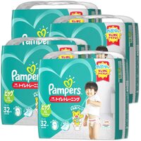 Pampers Toilet Training Pants Size XL 1Carton 128pcs (XL32x4) 12-22KG