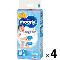 Moony Pants Size L 1Carton 176pcs (L44x4) 9-14KG - Boy 