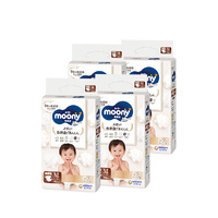 Moony Natural Nappies Size M 1Carton 184pcs (M46x4) 6-11KG