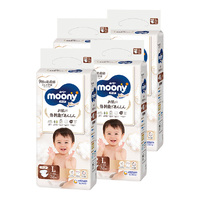 Moony Natural Nappies Size L 1Carton 152pcs (L38x4) 9-14KG