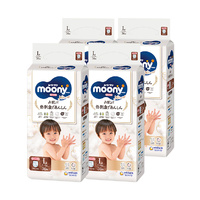 Moony Natural Pants Size L 1Carton 144pcs (L36x4) 9-14KG 