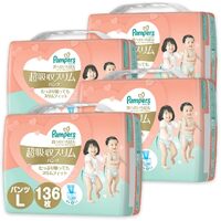 Pampers Premium Pants Super Absorbent Size L 1Carton 136pcs (L34x4) 一级帮超吸收